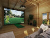 Trädgårdsstuga Golf Simulator 4 6 x 4 m 70 mm